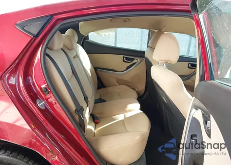 2013 Hyundai Elantra Gls из США, поврежденный, VIN 5NPDH4AE9DH288105